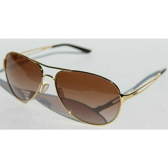 OAKLEY Caveat Sunglasses Womens Polished Gold/Dark Brown Gradient NEW OO4054-07 main image 6